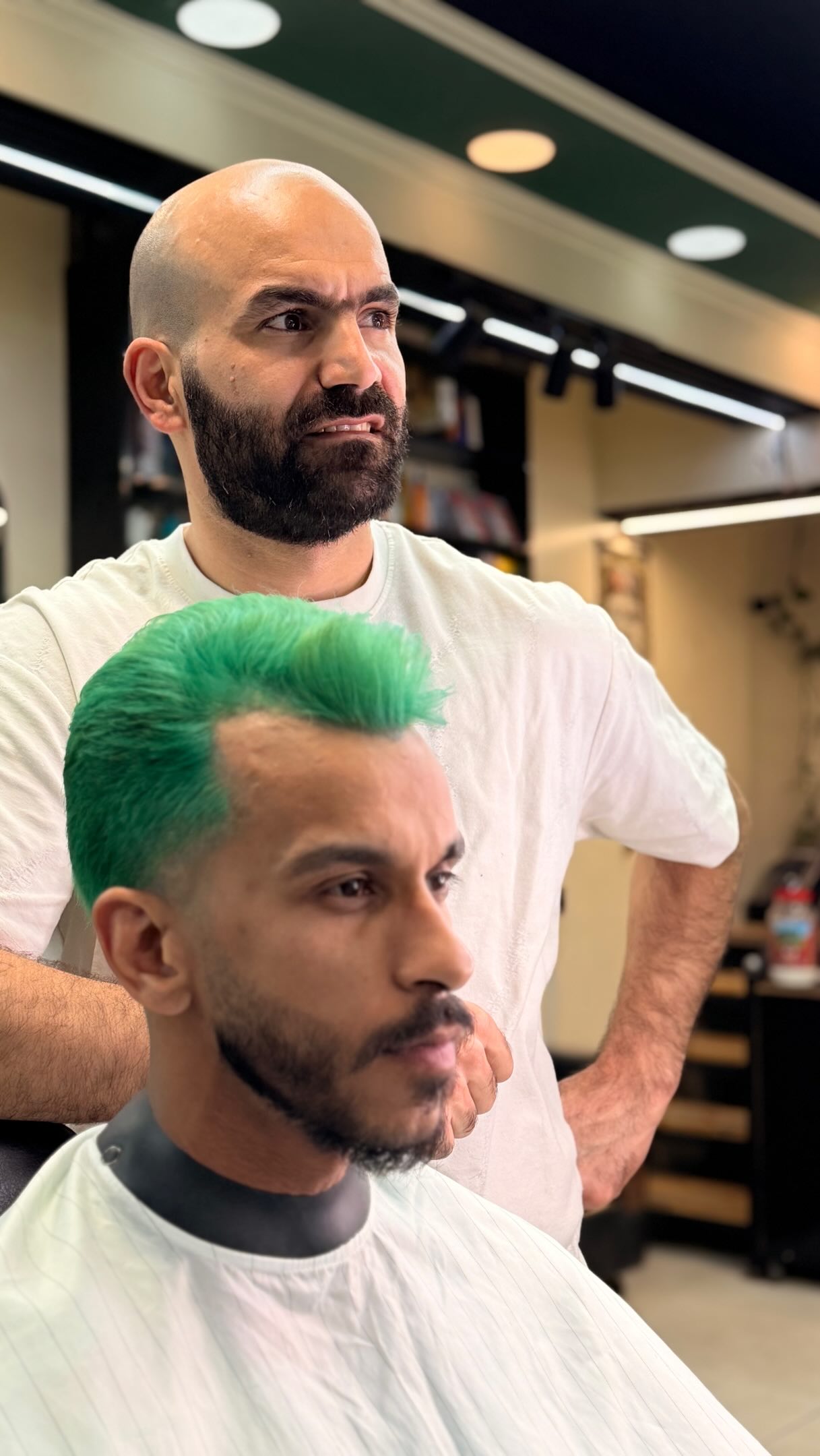 FaceLook haircut and color transformation